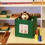 Aberto Design HMY - 6254 Organizador de Escritorio Verde de Fieltro